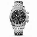 Omega De Ville Chronoscope Black Dial Stainless Steel Men's Watch 42210415206001
