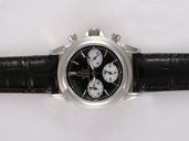 Omega De Ville CO-Axial Chronoscope 4850.50.31 Quartz Chronograph Midsize Round Watch