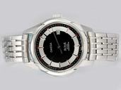 Omega De Ville Hour Vision 431.30.41.21.01.001 41mm Stainless Steel Case Black Dial Watch