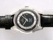 Omega De Ville Hour Vision 431.33.41.21.01.001 Black Stainless Steel Strap Black Dial 41mm Watch