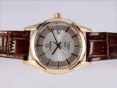 Omega De Ville Hour Vision 431.63.41.21.02.001 Round Grey Dial Watch
