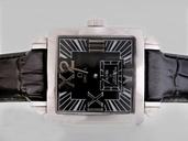 Omega De Ville X2 Big Date 7718.72.31 Automatic Square Black Dial Watch