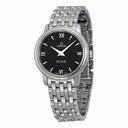 Omega DeVille Prestige Black Dial Stainless Steel Ladies Watch 42410276001001