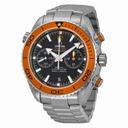 Omega Planet Ocean Chronograph Automatic Orange Bezel Men's Watch