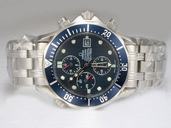 Omega Seamaster 300 M Chrono Diver 2225.80.00 42mm Blue Dial Automatic Watch