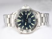 Omega Seamaster 300 M Diver Chronometer 2232.80.00 Blue Dial White Stainless Steel Strap Watch