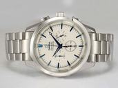 Omega Seamaster Aqua Terra Big Size Chronograph 2512.30.00 White Dial 41mm Quartz Chronograph Watch