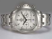 Omega Seamaster Aqua Terra Big Size Chronograph 2512.52.00 White Dial Round Quartz Chronograph Watch