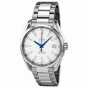 Omega Seamaster Aqua Terra Teak Opaline Silver Dial Steel Men's Watch 231.10.42.21.02.002