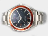 Omega Seamaster Planet Ocean 232.30.46.21.01.002 45.5mm Blue Dial White Stainless Steel Strap Watch