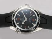Omega Seamaster Planet Ocean 2901.50.91 Blue Rubber Strap Round Blue Dial Watch