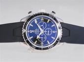 Omega Seamaster Planet Ocean Chrono 2910.50.81 Midsize Stainless Steel Case 45.5mm Watch