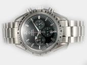 Omega Speedmaster Broad Arrow 3551.50.00 Stainless Steel Bezel Mens Automatic Watch