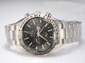 Omega Speedmaster Broad Arrow GMT 3581.30.00 Mens Round Automatic Watch