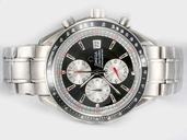 Omega Speedmaster Date 3210.51.00 Round Silver Stainless Steel Strap Mens Watch