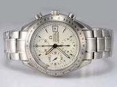 Omega Speedmaster Date 3211.30.00 Midsize Stainless Steel Case Round Watch