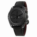 Omega Speedmaster Moonwatch Dark Side of the Moon "Black Black" Chronograph Black Dial Black Nylon Men's Watch 31192445101005