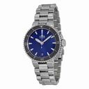 Oris Aquis Automatic Blue Dial Stainless Steel Ladies Watch 733-7652-4135MB