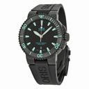 Oris Aquis Date Automatic Black Dial Black Rubber Men's Watch 733-7653-4725RS