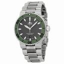 Oris Aquis Date Grey Dial Stainless Steel Men's Watch 733-7653-4157MB