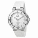 Oris Aquis Date White Dial White Rubber Men's Watch 01 733 7676 4156-07 4 21 31