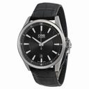 Oris Artix Date Automatic Black Dial Black Leather Men's Watch 733-7642-4034LS