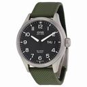 Oris Big Crown ProPilot Black Dial Green Textile Men's 45mm Watch 752-7698-4164GRFS