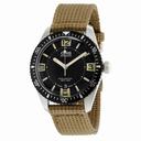 Oris Divers Sixty-Five Automatic Black Dial Brown Fabric Men's Watch 733-7707-4064BRFS