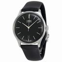 Oris John Coltrane Automatic Black Dial Black Leather Watch 733-7681-4084LS