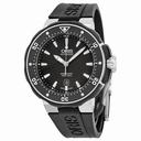 Oris ProDiver Date Black Dial Black Rubber Men's Watch 733-7682-7154RS