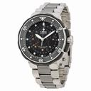 Oris ProDiver Pointer Moon Black Dial Stainless Steel Men's Watch 01 761 7682 7154-Set