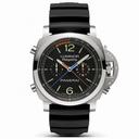 Panerai Luminor 1950 3 Day Chrono Flyback Regatta Black Dial Men's Watch PAM00526