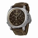 Panerai Luminor 1950 8 Days Chrono Monopulsante GMT Men's Watch PAM00311