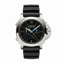 Panerai Luminor 1950 Rattrapante 8 Days Black Dial Men's Watch 427