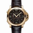 Panerai Luminor 8 Days Rattrapante Brown Dial Men's Watch PAM00319