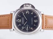 Panerai Luminor PAM 0005 Blue Dial Manual Winding Round Watch