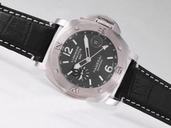 Panerai Luminor PAM 186H Midsize Stainless Steel Bezel Watch