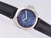Panerai Luminor PAM 233M Stainless Steel Case Blue Dial 44mm Watch
