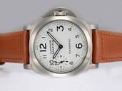 Panerai Luminor PAM00051 44mm Manual Winding White Dial Watch