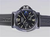 Panerai Luminor PAM00090 Automatic Blue Dial Stainless Steel Bezel Watch
