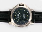 Panerai Luminor PAM00111 Stainless Steel Bezel Blue Dial Manual Winding Watch