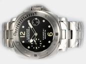 Panerai Luminor PAM00199 Automatic Mens Stainless Steel Bezel Watch