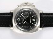 Panerai Luminor PAM00212 Black Dial Stainless Steel Case Round Watch