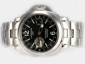 Panerai Luminor PAM088 Automatic Stainless Steel Bezel Black Dial Watch