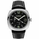 Panerai Radiomir 10 Days GMT Black Dial Black Leather Men's Watch PAM00496