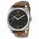 Panerai Radiomir 1940 Black Dial Brown Leather Men's Watch PAM00514