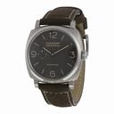 Panerai Radiomir Brown Dial Buffalo Leather Automatic Men's Watch PAM00619