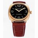 Panerai Radiomir Base Black Dial Brown Leather Men's Watch PAM00231