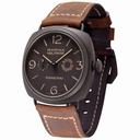 Panerai Radiomir Composite Marina Militaire Brown Dial Leather Men's Watch PAM00339