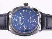 Panerai Radiomir PAM 292 Stainless Steel Bezel Blue Dial Stainless Steel Case Watch